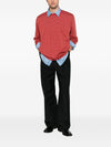 Auralee Wool striped t-shirt