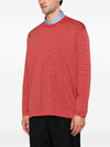 Auralee Wool striped t-shirt