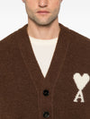 Ami Paris Ami de Coeur Wool Cardigan