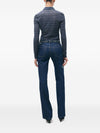 Tory Burch Embroidered Denim Jeans