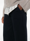 VIA MASINI 80 Trousers NAVY