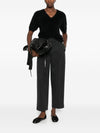 VIA MASINI 80 Trousers BLACK