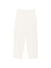 VIA MASINI 80 Trousers WHITE