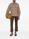 SOSUE Jackets BROWN