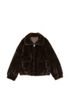 Sosue Faux-Fur Bomber Jacket