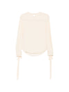 032C Alberta Ferretti Crepe de Chine Blouse