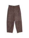 VIA MASINI 80 Trousers BROWN