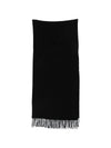 Emporio Armani Scarfs BLACK
