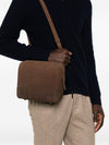Emporio Armani Mini leather crossbody bag