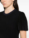 Emporio Armani Striped Midi Dress