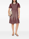 Emporio Armani Striped Midi Dress