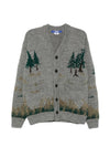 Junya Watanabe Intarsia Knit Cardigan