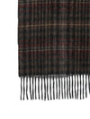 Paul Smith Checked wool scarf