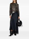 Isabel Marant Alexandra silk long skirt