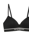 Emporio Armani Padded triangle bra