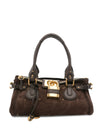 Chloé Paddington suede leather shoulder bag