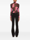 Pucci Printed high-neck top