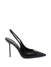Paris Texas Lidia leather slingback pumps