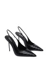 Paris Texas Lidia leather slingback pumps