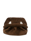 Themoire' Bios suede clutch