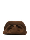 Themoire' Bios suede clutch
