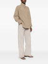 White Sand Cotton blend trousers