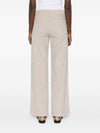 White Sand Cotton blend trousers
