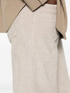 White Sand Cotton blend trousers