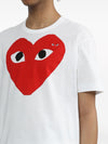 Comme Des Garcons Red Heart cotton t-shirt