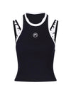 Marine Serre Moon layered tank top