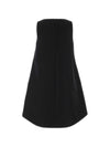 Balenciaga Wool and silk a-line dress