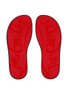 The Christian Louboutin summer thong sandals