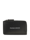Christian Louboutin Canopy leather card case