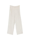 White Sand Wide-leg trousers