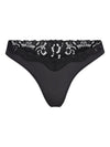 032C Laced thong briefs