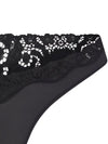 032C Laced thong briefs