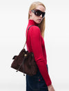 Tory Burch Charlie drawstring leather bucket bag