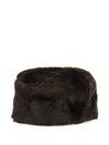 Stand Studio Ozzy faux leather hat