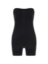 032C Strapless shortie bodysuit
