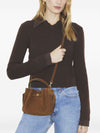 Tory Burch Romy mini suede leather bucket bag