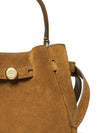 Tory Burch Romy mini suede leather bucket bag