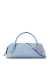 Tory Burch Lock suede leather handbag