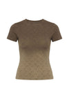 Marine Serre Faded Moon cotton t-shirt