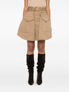 Zimmermann Clash cotton mini skirt