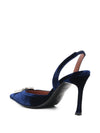 Amina Muaddi Camelia velvet slingback pumps