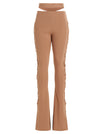 AndreĀdamo Cut Out Pants With Lacing