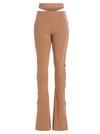 AndreĀdamo Cut Out Pants With Lacing