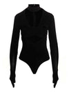 Ambush Heart Shaped Gloves Bodysuit