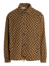 Incotex Red X Facetasm Check Print Overshirt