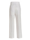 Nude Visible Button Jeans